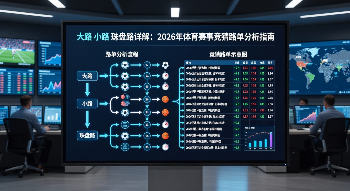 大路小路珠盘路解析：2026年世界杯投注盘口变化与策略（#185）