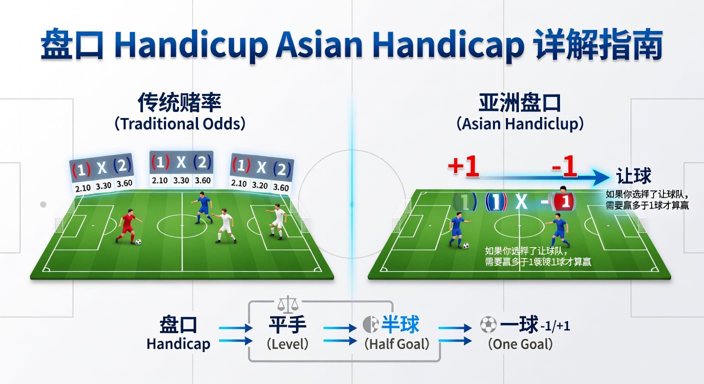 亚洲盘Asian Handicap：足球竞猜深度解析与实战技巧