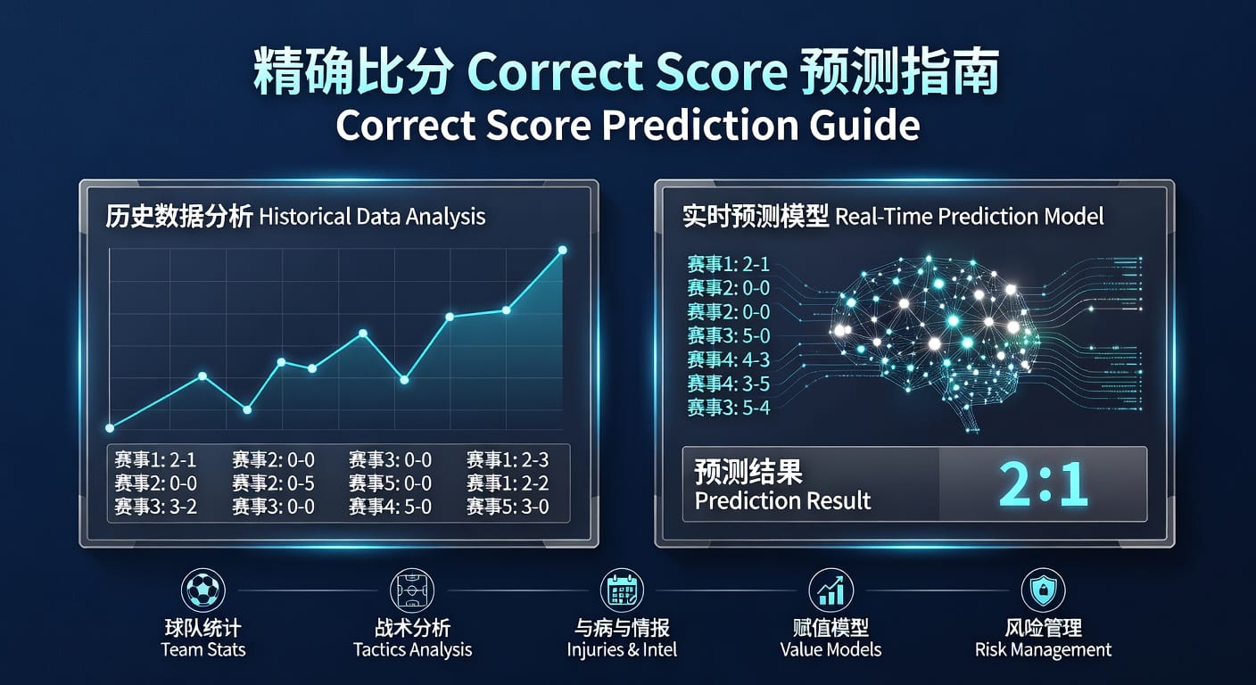 精确比分 correct score：比分判断逻辑与实战观察
